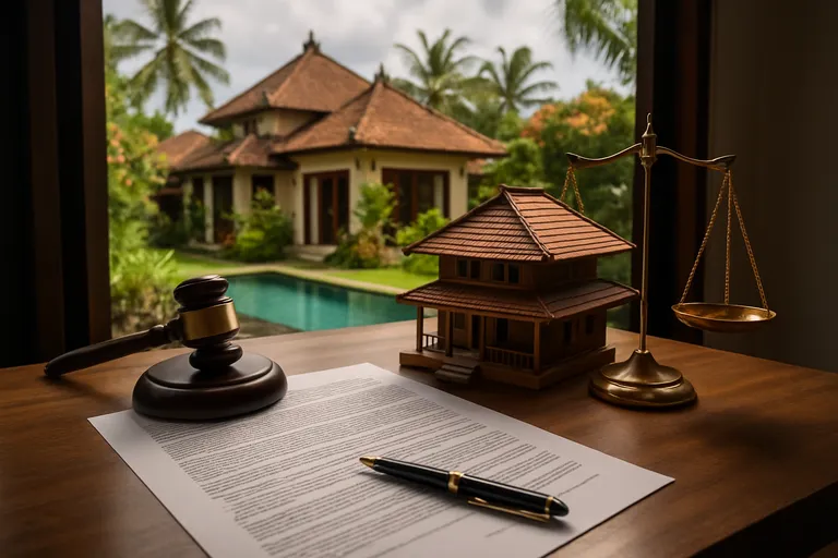 Het juridische kader bij de aankoop van een huis op Bali